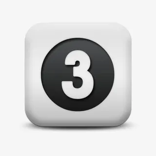 磨砂白广场图标字母数字固体字母免抠