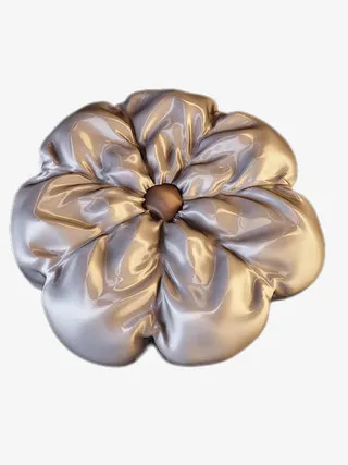 花型枕头褐色免抠