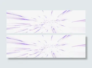 紫色虚幻放射性线条免抠