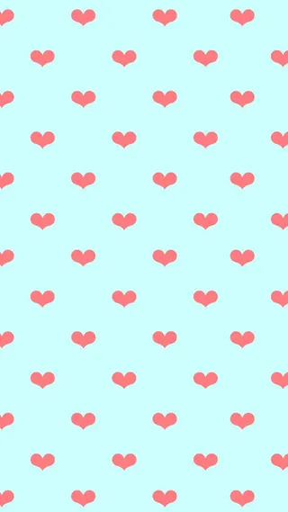 蓝色爱心H5背景高清