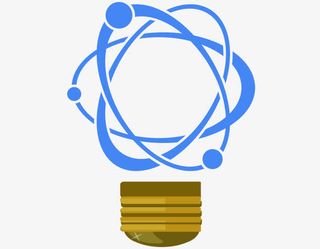 矢量 电灯泡 科技感免抠