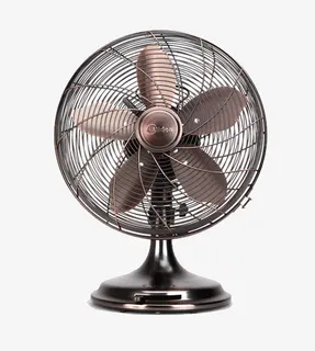 棕色五叶风扇免抠