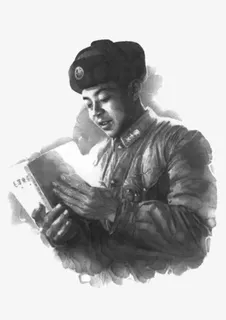 学雷锋雷锋手绘免抠