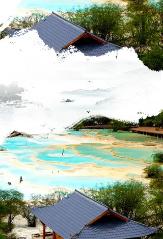 四川旅游宣传海报高清