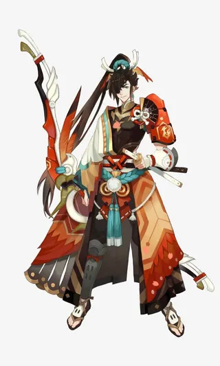 阴阳师源博雅免抠