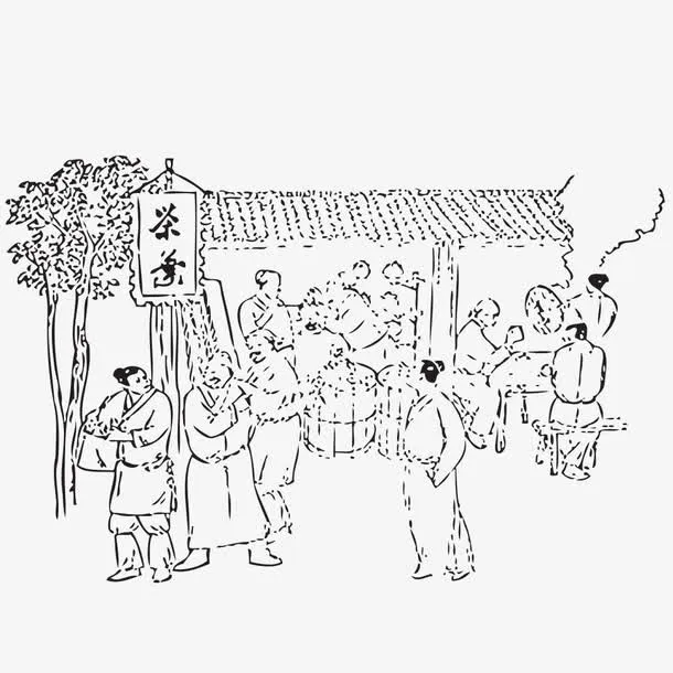 人物生活场景免抠