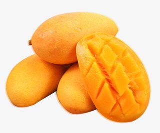 黄色小台芒免抠