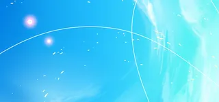 天蓝色卡通童趣天空背景banner装饰高清