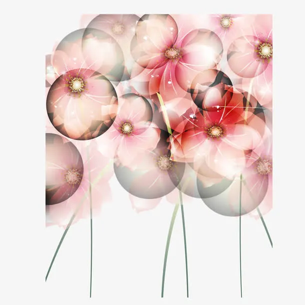 樱花矢量素材免抠
