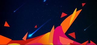 彩色扁平背景高清