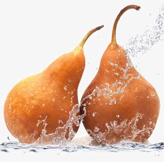 动感水花与新鲜水果免抠