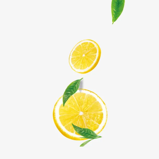 柠檬片新鲜水果免抠