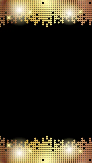 金色光线黑色背景H5背景图高清