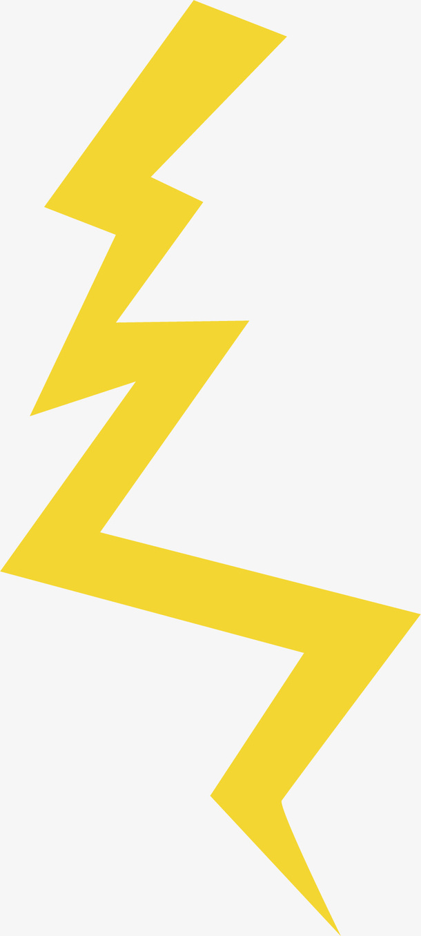 闪电水墨裂纹笔刷免抠手绘/卡通卡通元素