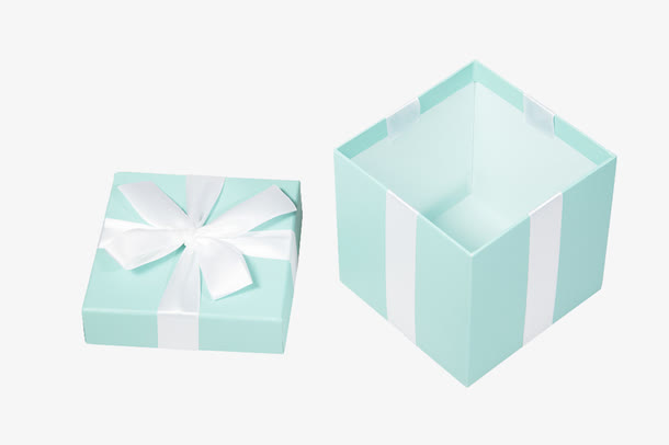 开着的tiffinity礼盒免抠