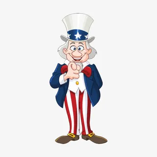 手绘男人素材免抠