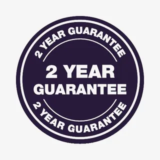 蓝色圆形简约2年质保图标免抠免抠