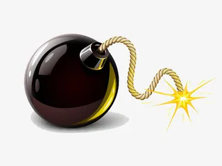 超酷的炸弹免抠