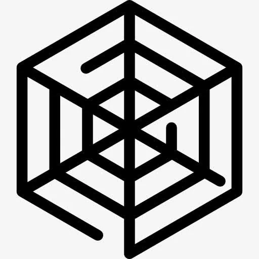 蜘蛛网图标免抠