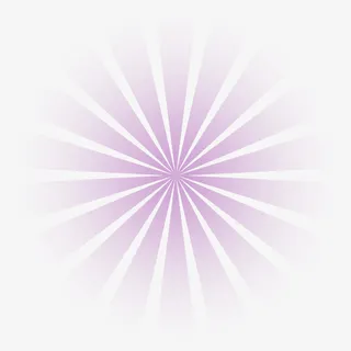 紫色梦幻光芒光束效果元素免抠