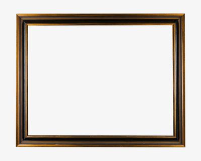 奖状实木装裱框免抠