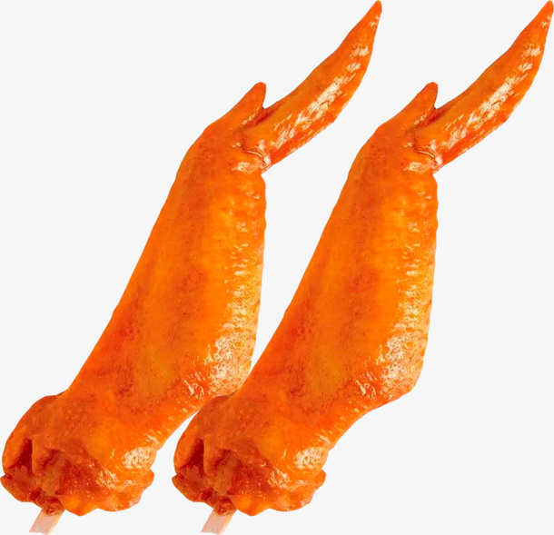 美味诱人烤鸡翅免抠