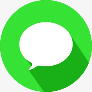 苹果iMessage标志社会网免抠