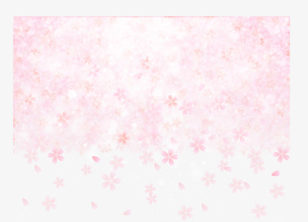 粉色樱花免抠装饰植物元素