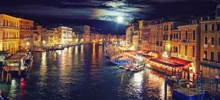 城市夜景海报素材高清