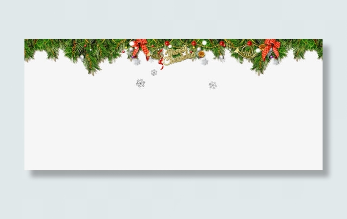 绿色花草彩色边框免抠