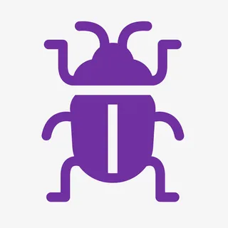 紫色天牛虫免扣素材免抠