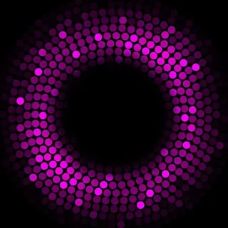 黑底红圈背景高清