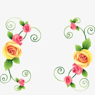 边框 唯美 花边 相框 线框免抠