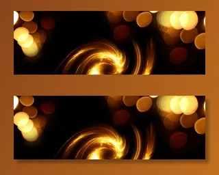 黑色绚丽光效背景高清商务科技背景