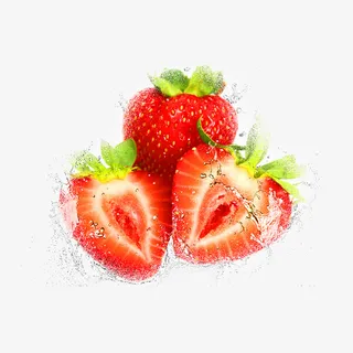 免抠新鲜红色草莓免抠 免抠新鲜红色草莓免抠