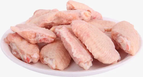 生鲜 肉类  鸡翅 翅中 冻鸡翅 冻翅中免抠