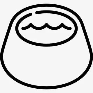 一碗水图标免抠