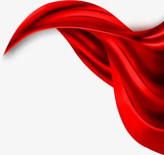 红色丝绸开业大吉免抠