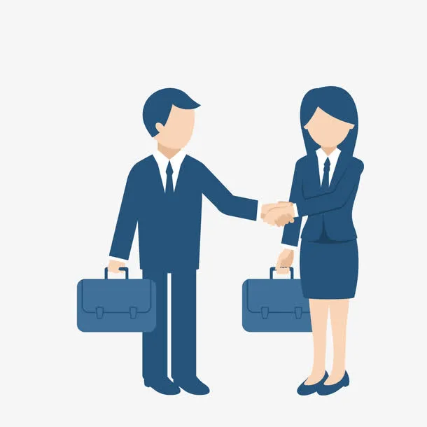 矢量图案素材新员工新人入职免抠