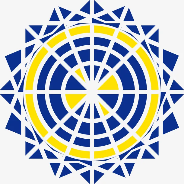 中式花纹边框装饰图案免抠