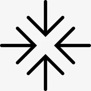 四箭pointinf到中心图标免抠