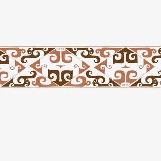 彩色汉代花纹免抠