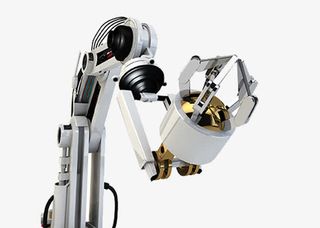 先进电子机械手免抠