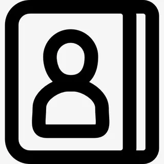 电话簿图标免抠