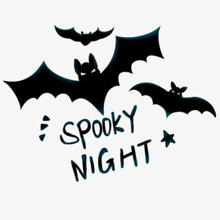 黑色蝙蝠万圣节装饰免抠