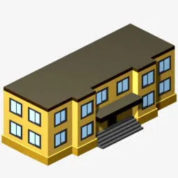 学校的图标免抠