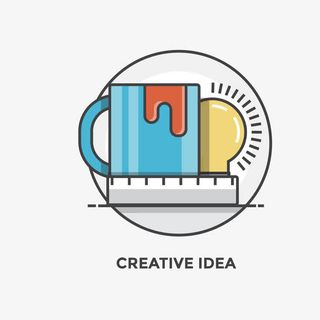 矢量装饰卡通扁平化科技云同步p免抠