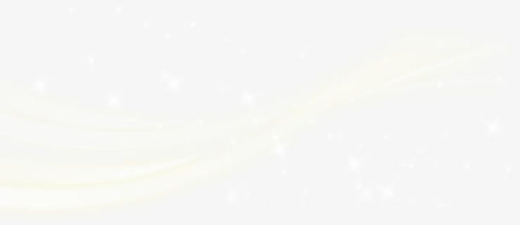 黄色光效白色星光素材免抠