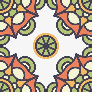 卡通太阳花水彩画矢量图免抠