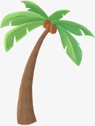 夏天椰果活动素材图片免抠